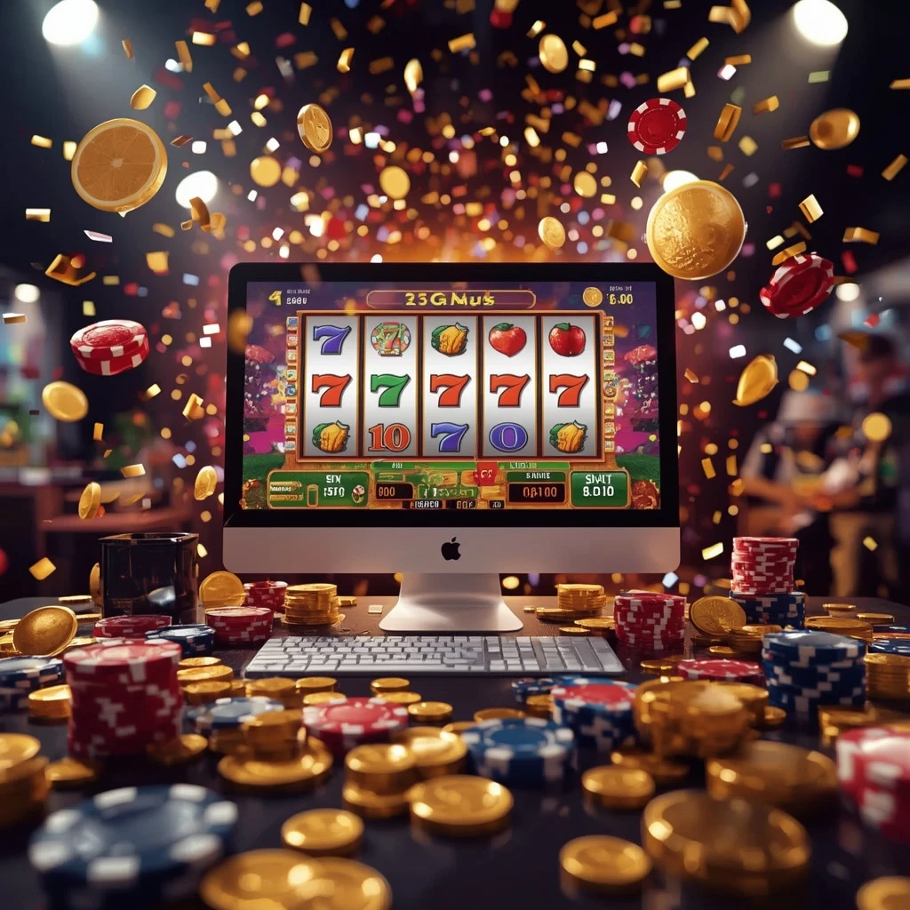 slot machine sul monitor KING BET 24 CASINO